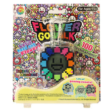 Load image into Gallery viewer, FLOWER GO WALK / Rainbow (Body Color: Black) Card Set
