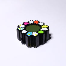 画像をギャラリービューアに読み込む, FLOWER GO WALK / Multicolor  (Body Color: Black) Card set
